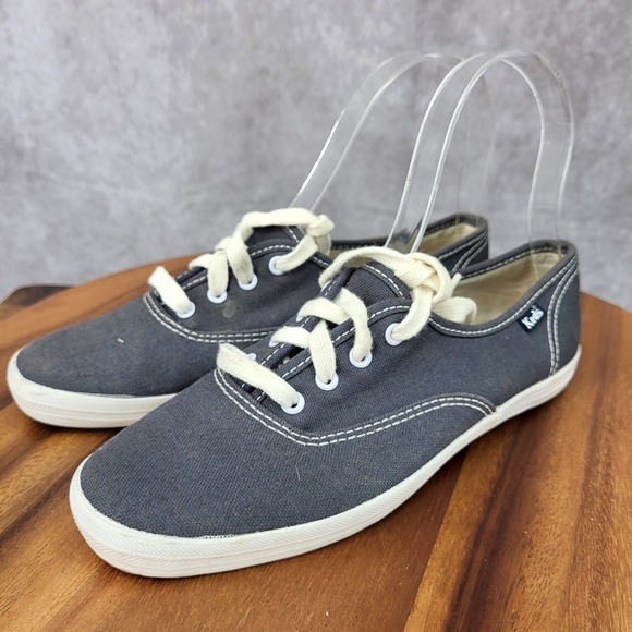 Keds Sneakers Womens 6 Champion Blue Canvas Low Top Casual Shoes WF34200M - Picture 6 of 13
